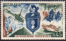 France 1970 Y&T 1622 Neuf- Gendarmerie Nationale. Gomme OK - Unused Stamps