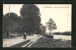 CPA Bonneuil, Promenade Dans Bords De Marne  - Bonneuil Sur Marne