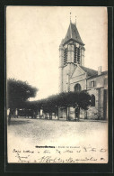 CPA Villejuif, L`Eglise, Vue De La Rue Bei Der L'Église  - Villejuif