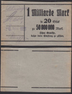 Bandorole Von 50 Millionen Mark 1923    (32428 - Other & Unclassified