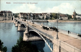 CPA Basel Stadt Schweiz, Johanniterbrücke, Grossbasel - Autres & Non Classés