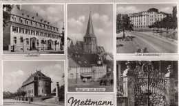 CARTOLINA  METTMANN NORDRHEIN-WESTFALEN GERMANIA FORMATO PICCOLO VIAGGIATA 1950   Y8 - Mettmann