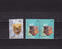 ARGENTINA 3 Sellos Usados Culturas Indigenas - Used Stamps