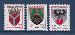 Gabon - YT N° 338 à 340 ** - Neuf Sans Charnière - 1975 - Gabon (1960-...)