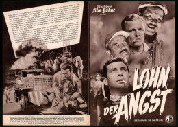 Filmprogramm IFB Nr. 2067, Lohn Der Angst, Yves Montand, Charles Vanel, Regie: H. G. Clouzot  - Riviste