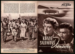 Filmprogramm IFB Nr. 1218, König Salomons Diamanten, Deborah Kerr, Stewart Granger, Regie: C. Bennet Und A. Marton  - Riviste
