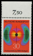 BRD BUND 1969 Nr 599 Postfrisch ORA X30FFF6 - Unused Stamps
