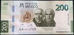 MEXICO 2024 NEW COMMEMORATIVE $200 BANKNOTE 30th. Anniv. TEXT GA Jonathan H. Sign. 6/12/23 - Mexico