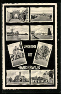 AK Harderwijk, Molen, Raadhuis  - Harderwijk