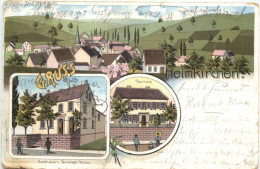 Gruss Aus Heimkirchen - Litho - Kaiserslautern