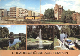 72033484 Templin Ringstrasse Stadtmauer Prenzlauer Tor Schleuse Buergerpark  Tem - Templin