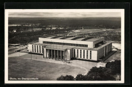 AK Berlin, Die Deutschlandhalle Und Umgebung Aus Der Vogelschau  - Charlottenburg