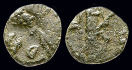 Leo I AE Nummus Verina Standing Facing - El Bajo Imperio Romano (363 / 476)