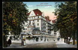 AK Bad Elster, Das Palast-Hotel Wettiner Hof  - Bad Elster