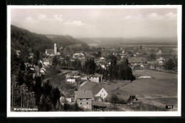 AK Wolfratshausen, Ortstotale Mit Blick Zum Kirchturm  - Wolfratshausen