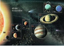 India 2018 "SPACE ~ PLANETS ~ THE SOLAR SYSTEM" Miniature Sheet MS MNH - Altri & Non Classificati