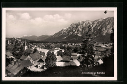 AK Arnoldstein, Gesamtansicht Mit Kirche Und Alpen  - Sonstige & Ohne Zuordnung