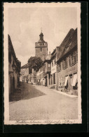 AK Kirchheimbolanden /Oelberg, Schlossstrasse Mit Kirche  - Kirchheimbolanden