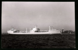 Fotografie Tanker Varbergshus Vor Küste  - Schiffe