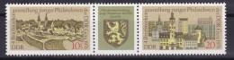 Briefmarkenausstellung Junger Philatelisten Der DDR Gera 1976, Zusammendruck ** - Altri & Non Classificati