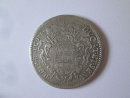 Rare! Rep.de Raguse(Dubrovnik) 1 Tallero 1760 Monnaie Argent/Republic Of Ragusa(Dubrovnik) 1 Tallero 1760 Silver Coin - Kroatië