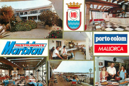 Spain Porto Colom Mallorca Restaurante Marblau Multi View - Hoteles & Restaurantes