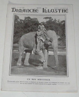 Soleil Dimanche Illustré 16 Août 1908. Trouville-Jardin Acclimatation-Dirigeable. - 1900 - 1949