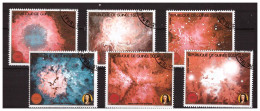 GUINEA 1989 ASTRONOMY/Halley's Comet  Used Set C.T.O. - Guinea (1958-...)