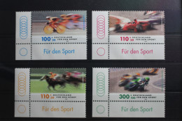 BRD 2031-2034 Postfrisch Sport Eckrand Vollstempel Bundesrepublik #SJ306 - Other & Unclassified