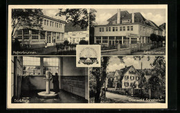 AK Bad König, Sanatorium Fafnirbrunnen Dr. Zimper, Odenwald-Sanatorium  - Odenwald