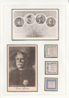Maréchal Joffre - Superbe Collection De Cartes Postale, Vignettes, Timbres, Photos Et Documents Dédiée Au Héros De La Gu - 1914-18