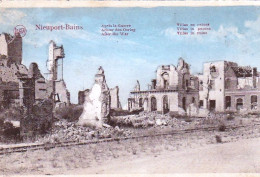 Nieuwpoort - Nieuport-Ville - Apres La Guerre - Villas En Ruines -  Villas In Puinen - Nieuwpoort