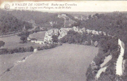 Ferrieres -  Vallée De L'Ourthe - LOGNE - Roche Aux Corneilles Et Ruines De Lognes Vers  Palogne - Ferrieres