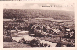 Hotton - HAMPTEAU Sur OURTHE  - L'Ourthe Et La Vue Du Moulin - Hotton