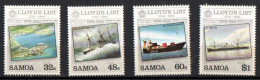 Samoa - 1984 - The 250th Anniversary Of Lloyd's List - Set - MNH ( Condition As Per Scan ) (D) ( OL 11/02/2023 ) - Samoa (Staat)