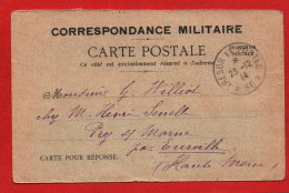 (RECTO / VERSO) CARTE CORRESPONDANCE MILITAIRES LE 23/12/1914 - CACHET TRESOR ET POSTES SECTEUR POSTAL 36 - Lettres & Documents