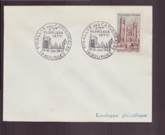 ENVELOPPE COMMEMORATIVE 5 ° RALLYE DES CATHEDRALES BOURGES 1969 - Cachets Commémoratifs