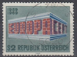 AUSTRIA 1291,used,falc Hinged - 1969