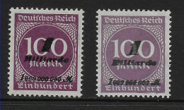 DR: MiNr. 331a Und 331b, * - Ongebruikt