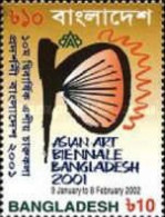 Bangladesh - 2002 -  The 10th Asian Art Biennale, Dhaka. - MNH. ( OL 22/06/2023 ) - Bangladesch