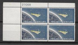 USA 1962.  Mercury Sc 1193  (**) - Neufs