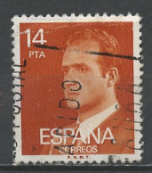 Espagne - Spain - Spanien 1982 Y&T N°2278 - Michel N°2538x (o) - 14p Juan Carlos 1er - Used Stamps