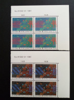 FINNLAND MI-NR. 1144-1145 POSTFRISCH(MINT) 4er BLOCK EUROPA 1991 EUROPÄISCHE WELTRAUMFAHRT SATELLIT - 1991