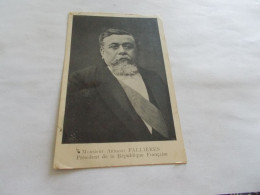 THEME POLITIQUE  MONSIEUR ARMAND FALLIERES PRESIDENT DE LA REPUBLIQUE FRANCAISE  1911 VIEUX TIMBRE - Hommes Politiques & Militaires