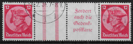 DR: MiNr. WZ11, Gestempelt - Libretti