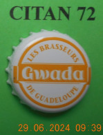 1  CAPSULE  De   BIERE    BRASSERIE  LES  BRASSEURS  DE  GUADELOUPE    GWADA - Birra
