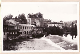 17698 / ROQUECOURBE Tarn La Chaussée Vue Sur L'Agout Animation Villageoise 1920s-Bromure APA-POUX 1  - Roquecourbe