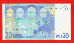 41 - BILLET 20 EUROS 2002 NEUF Signature WIM DUISEMBERG  N° U06113352128 - Imp L004F1 - 20 Euro