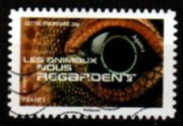 FRANCE  -  2015 . Y&T N° 1157 Oblitéré .   Oeil   /  Agame - Used Stamps