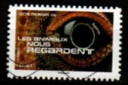 FRANCE  -  2015 . Y&T N° 1157 Oblitéré .   Oeil   /  Agame - Used Stamps